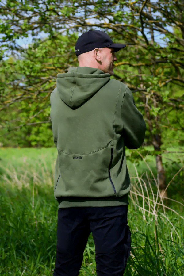 Herre Biathlon Sports Hoodie - Grøn - Billede 8