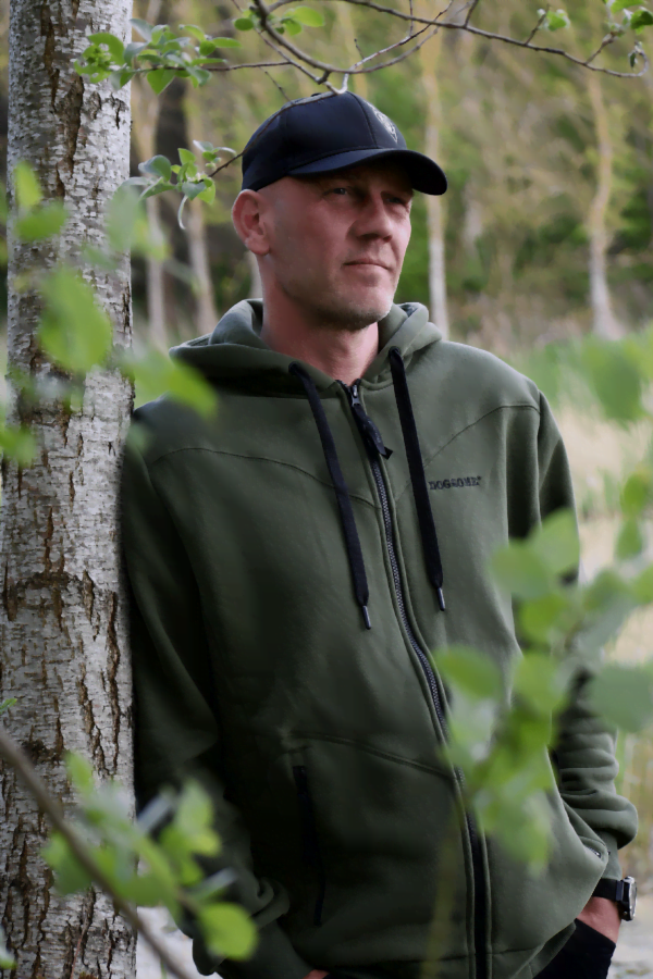 Herre Biathlon Sports Hoodie - Grøn - Billede 7