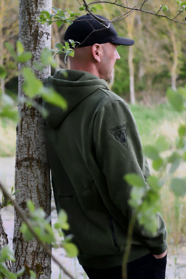 Herre Biathlon Sports Hoodie - Grøn - Billede 6