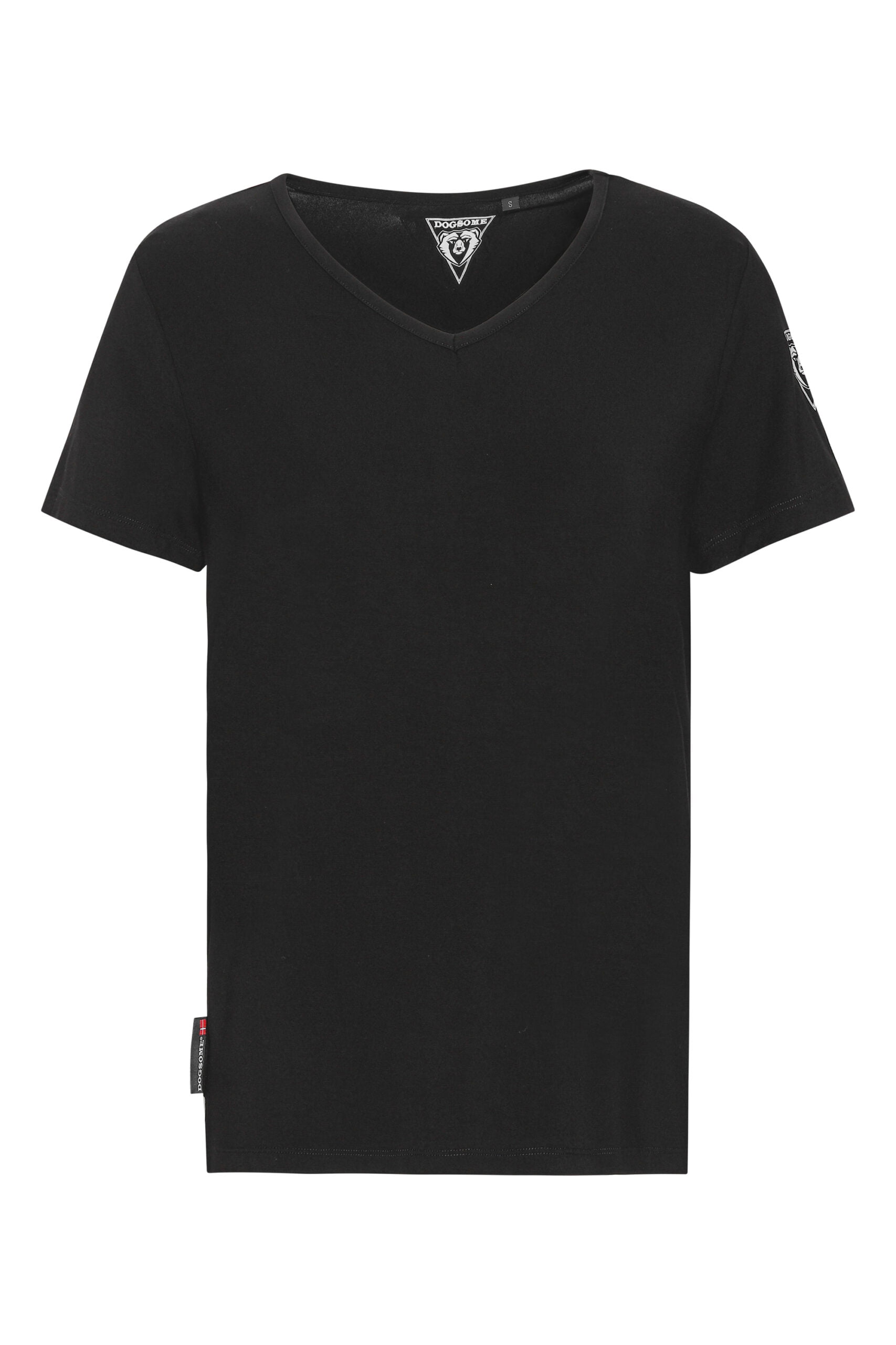 Dame T-shirt Bamboo sort