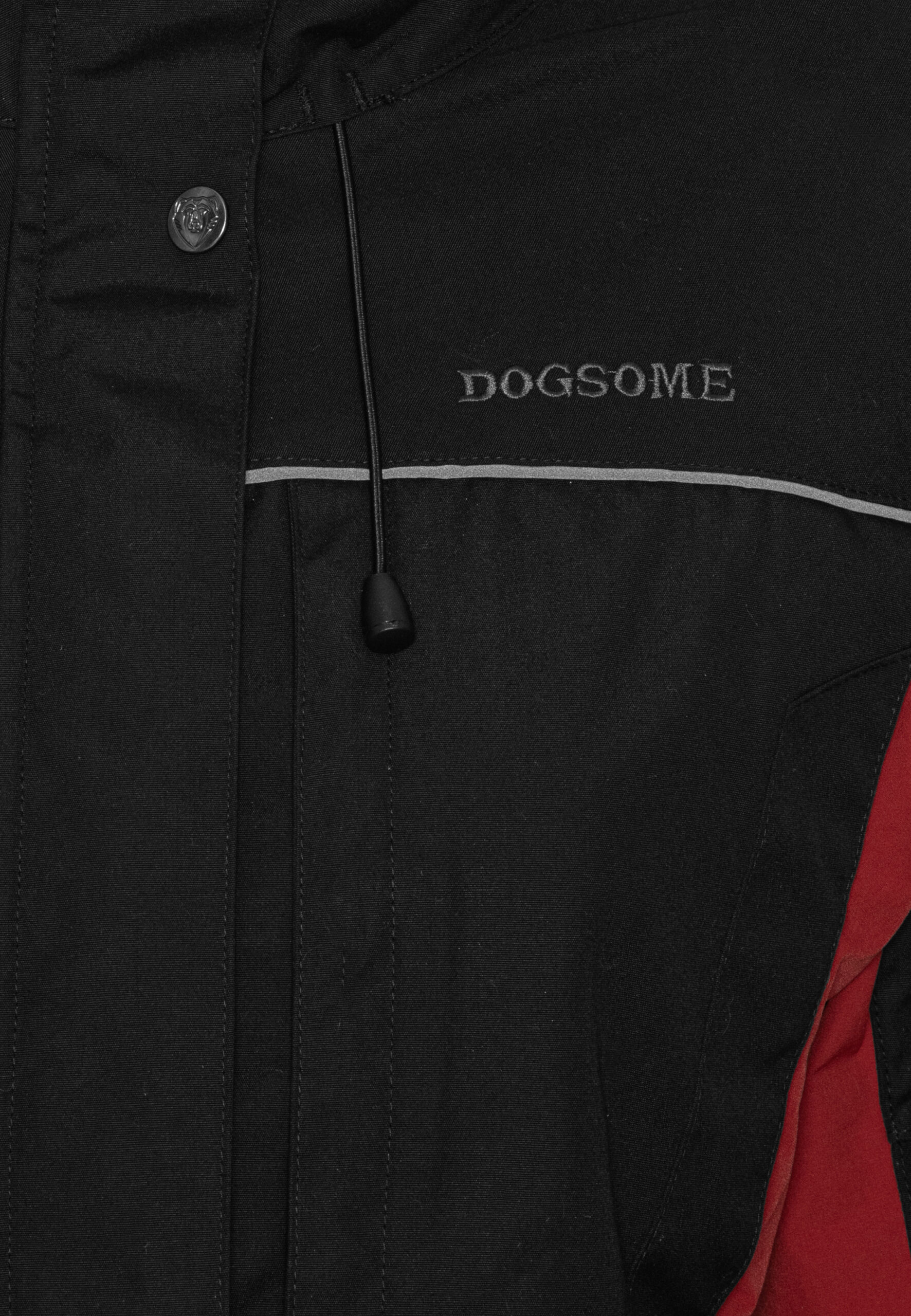 Dame Off-Road Performance Jacket - Sort/Rød - Billede 4